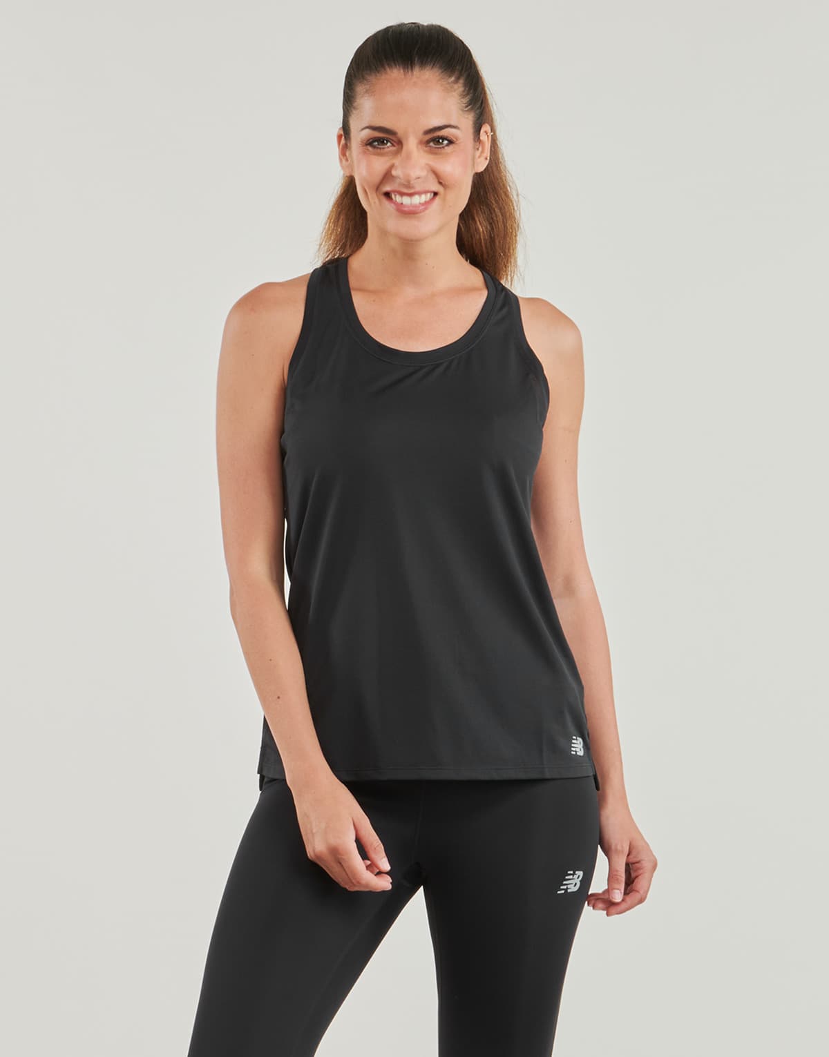 Women's Sleeveless Tops New Balance Black