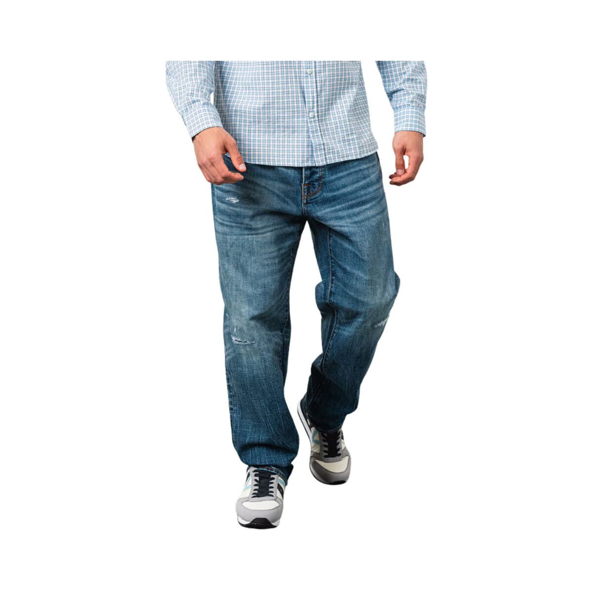 Jeans EAX 5 POCKETS LOOSE TAPERED FIT JEANS MEN