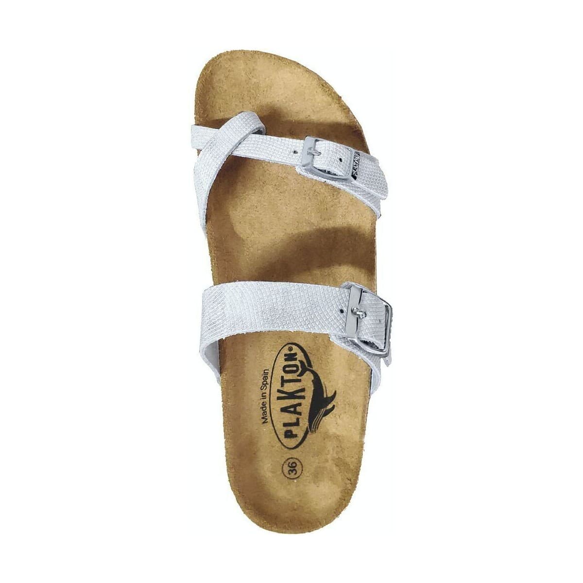 Women's Flip Flops Plakton White