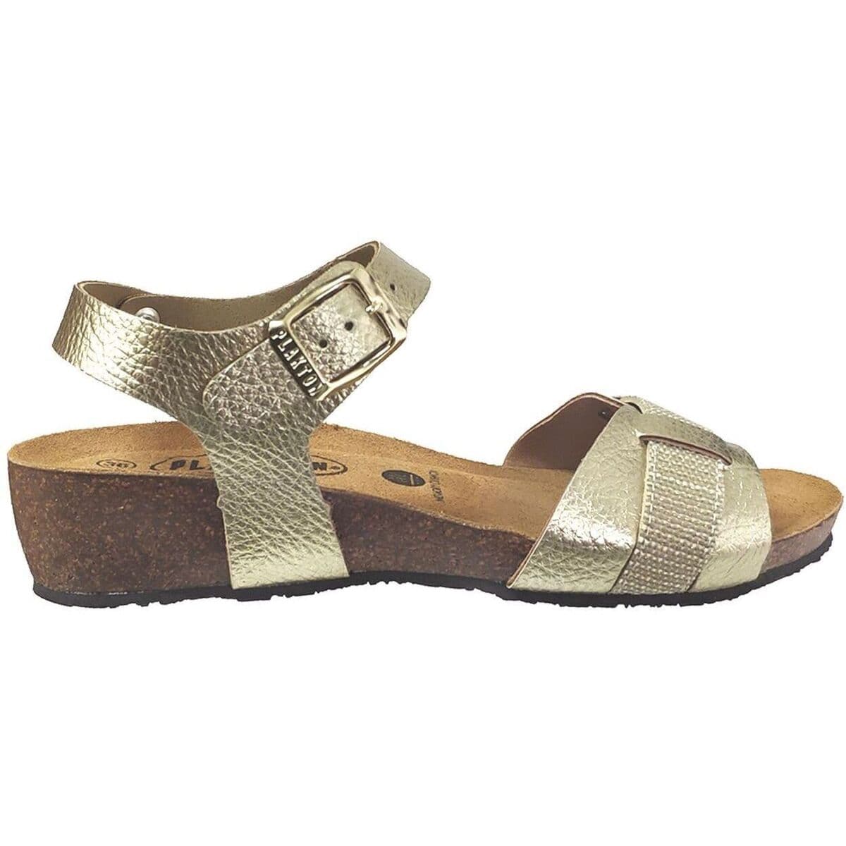 Women's Platforms Plakton Gold