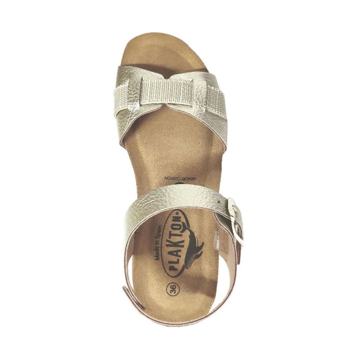 Women's Platforms Plakton Gold