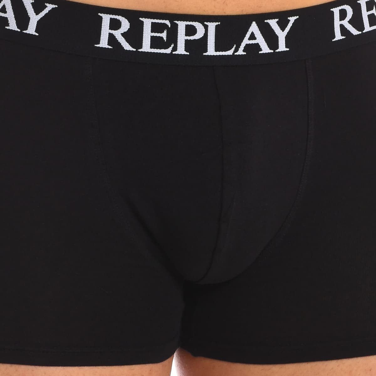 Men's Boxer Briefs Replay Black