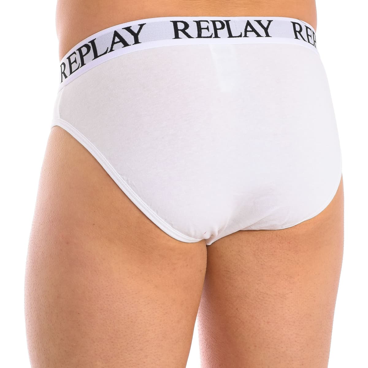 Men's Boxer Briefs Replay White