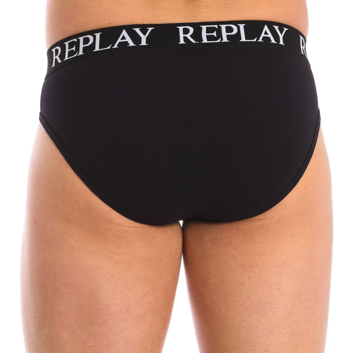 Men's Boxer Briefs Replay Black