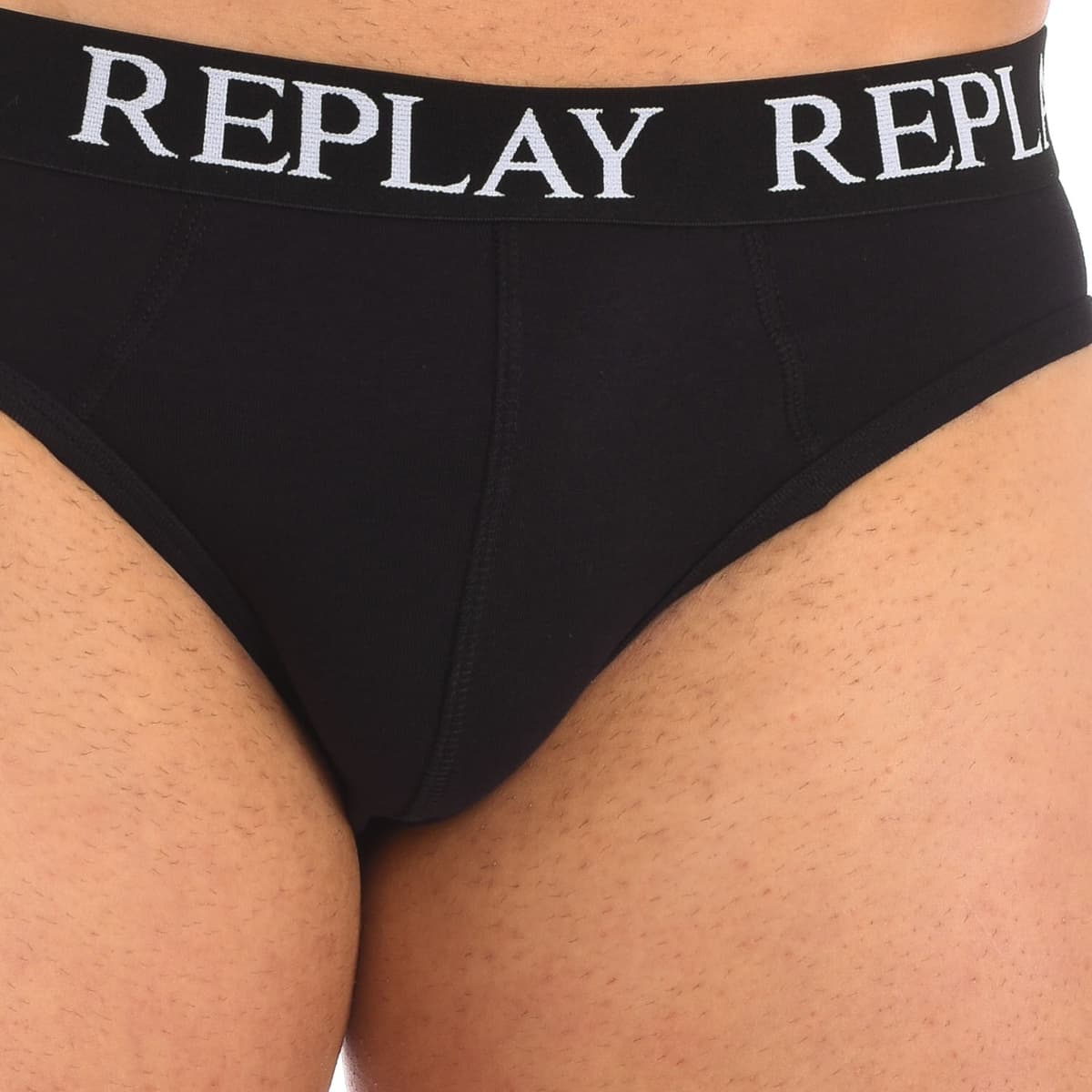 Men's Boxer Briefs Replay Black