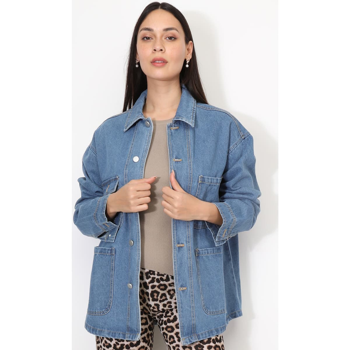 Women's Blazers La Modeuse Blue