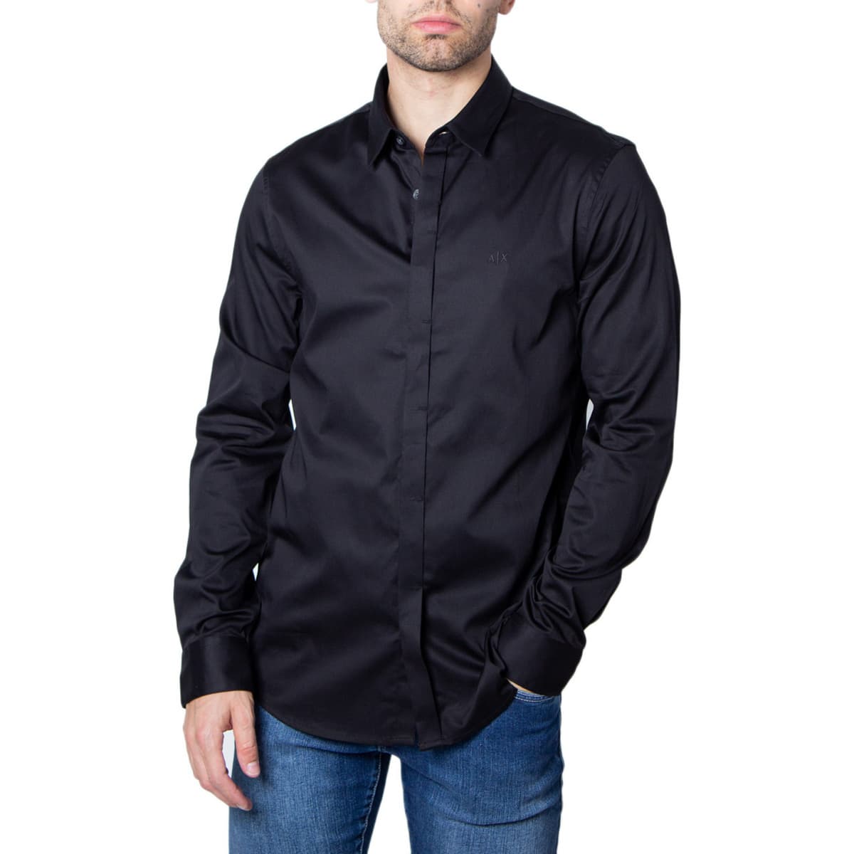 Men's Shirts EAX Black