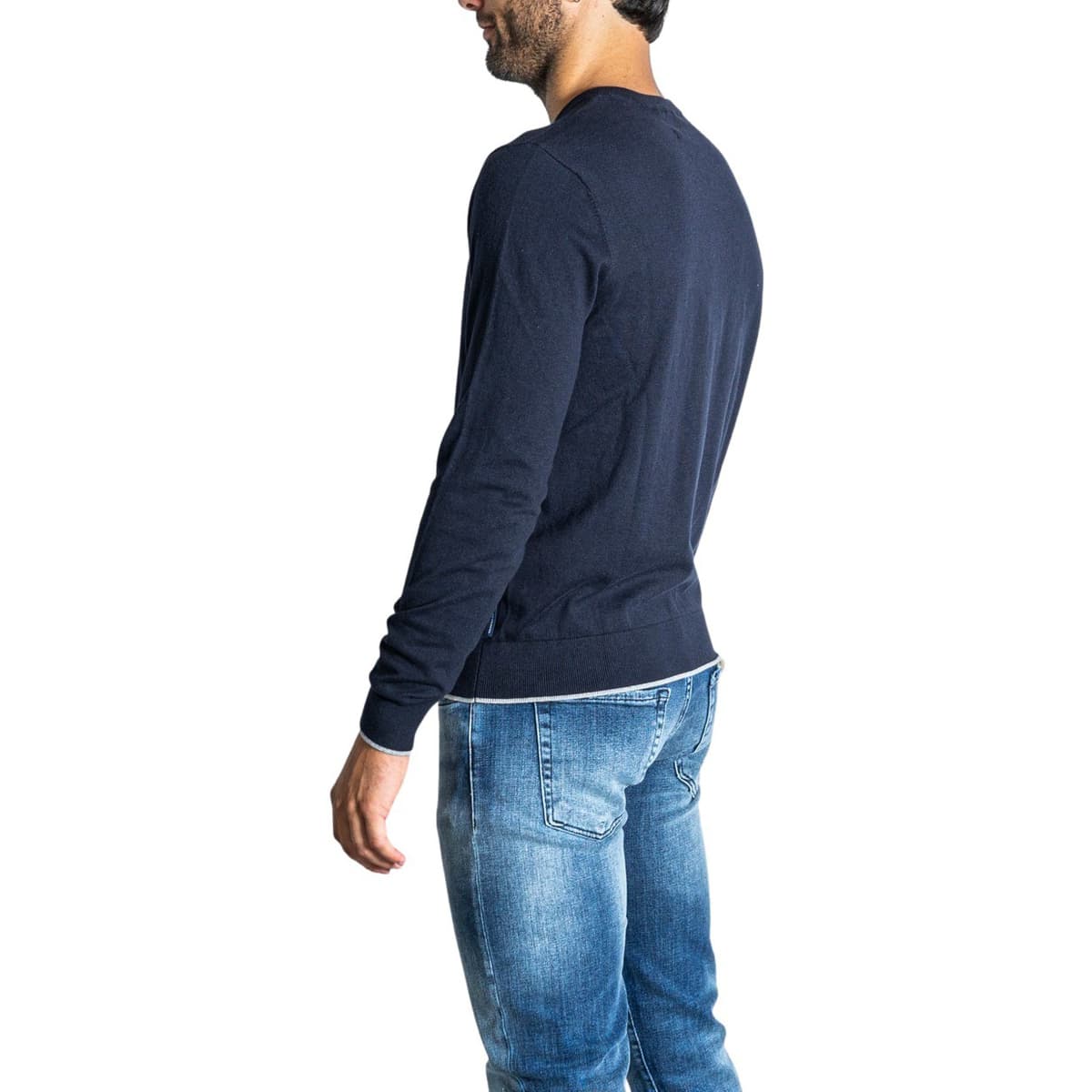 Men's Sweaters EAX Blue