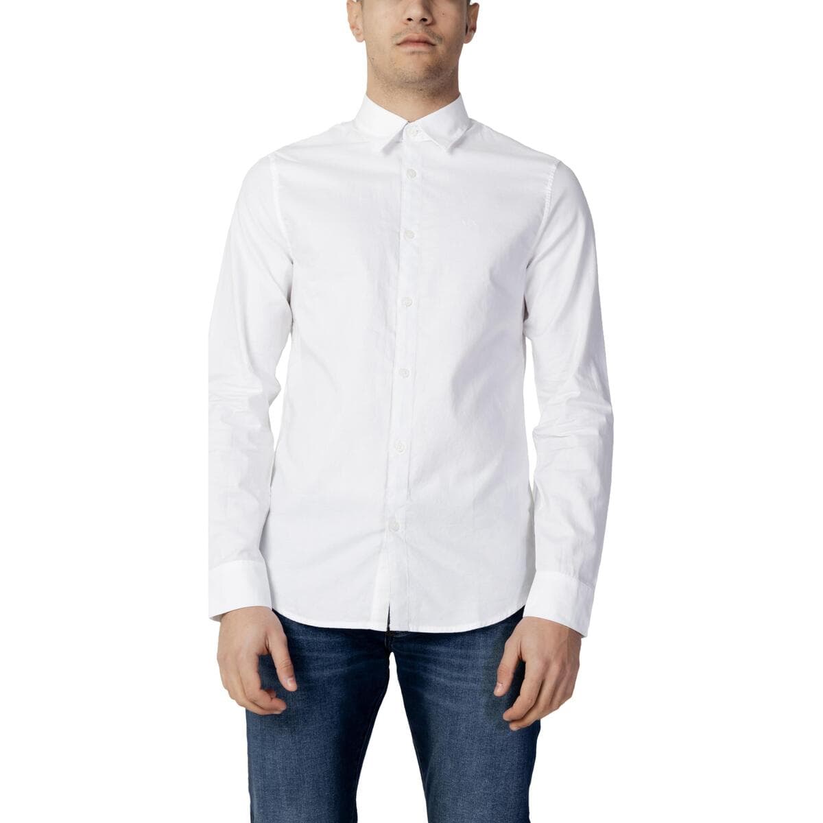Men's Shirts EAX White