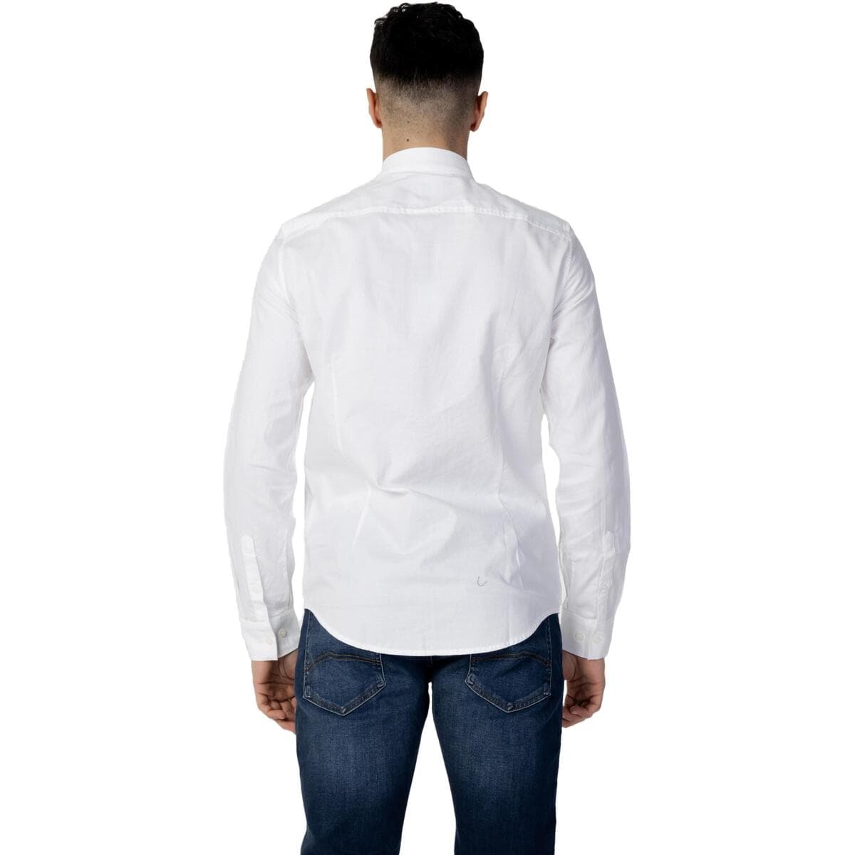 Men's Shirts EAX White