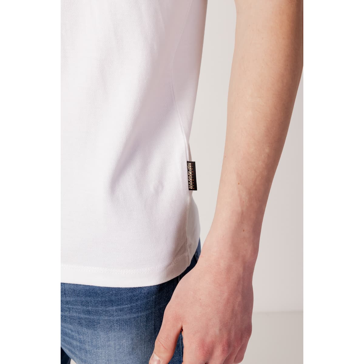 Men's Polo Shirts Napapijri White