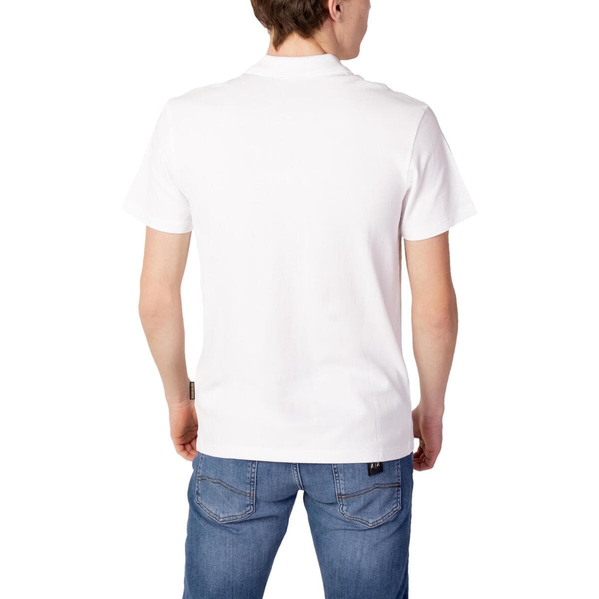 Men's Polo Shirts Napapijri White