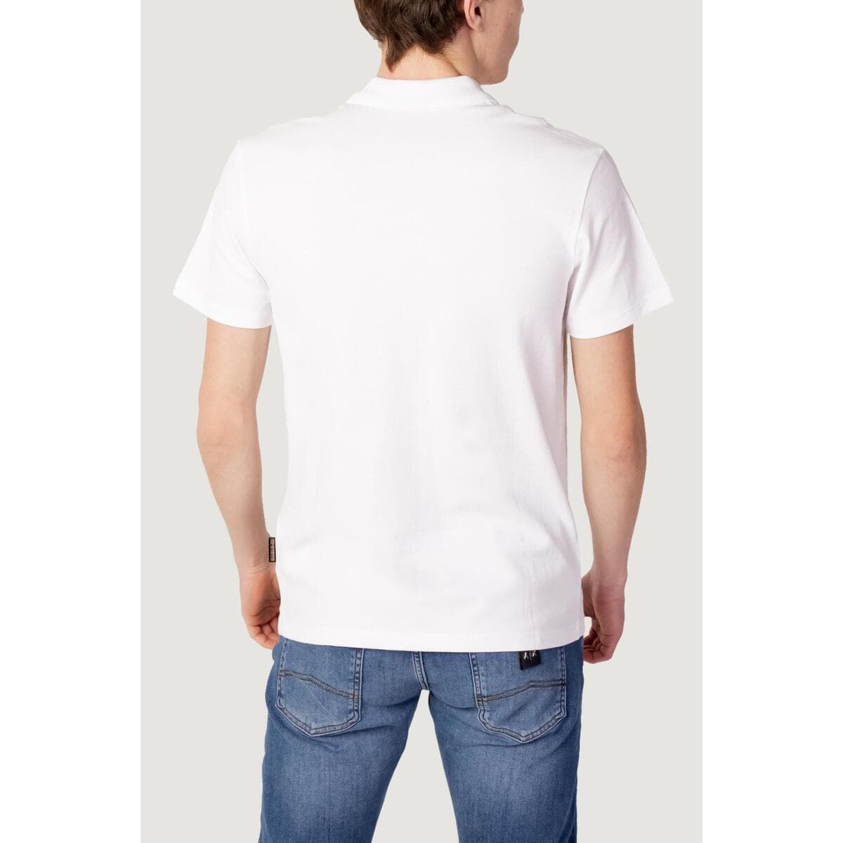 Men's Polo Shirts Napapijri White