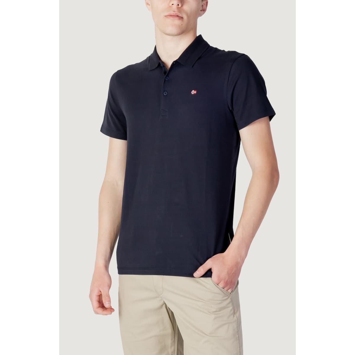Men's Polo Shirts Napapijri Blue