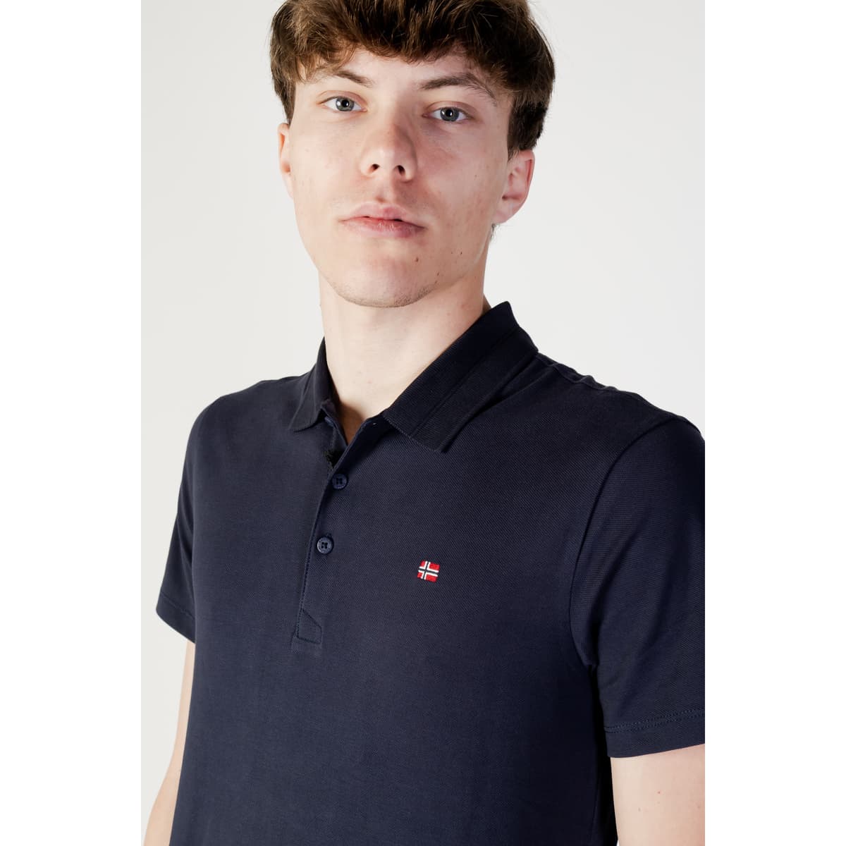Men's Polo Shirts Napapijri Blue