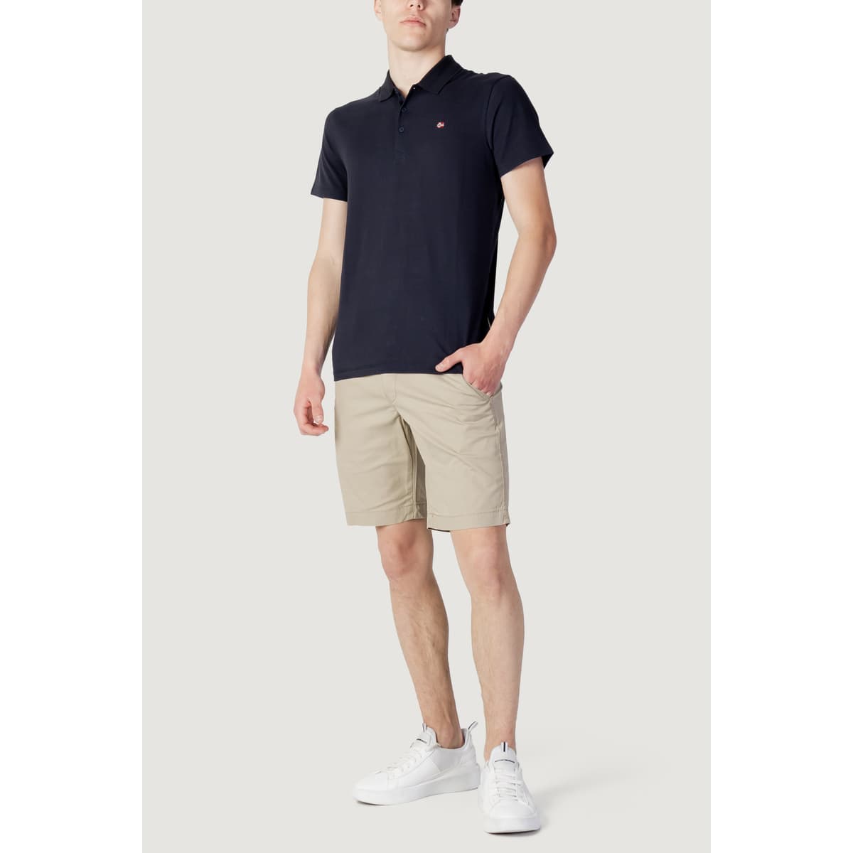 Men's Polo Shirts Napapijri Blue