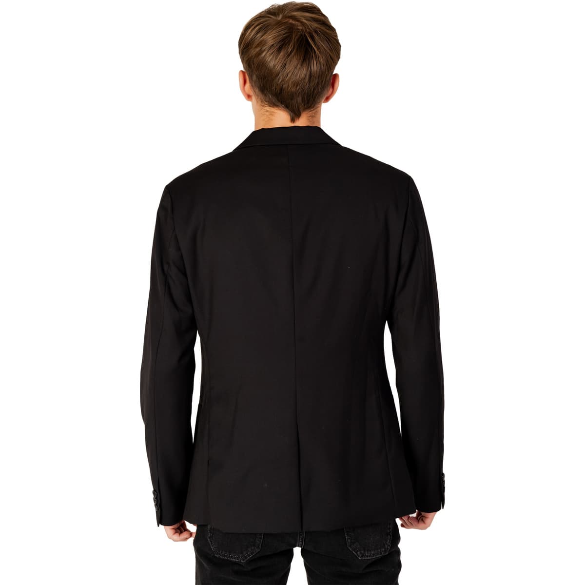 Men's Blazers EAX Black