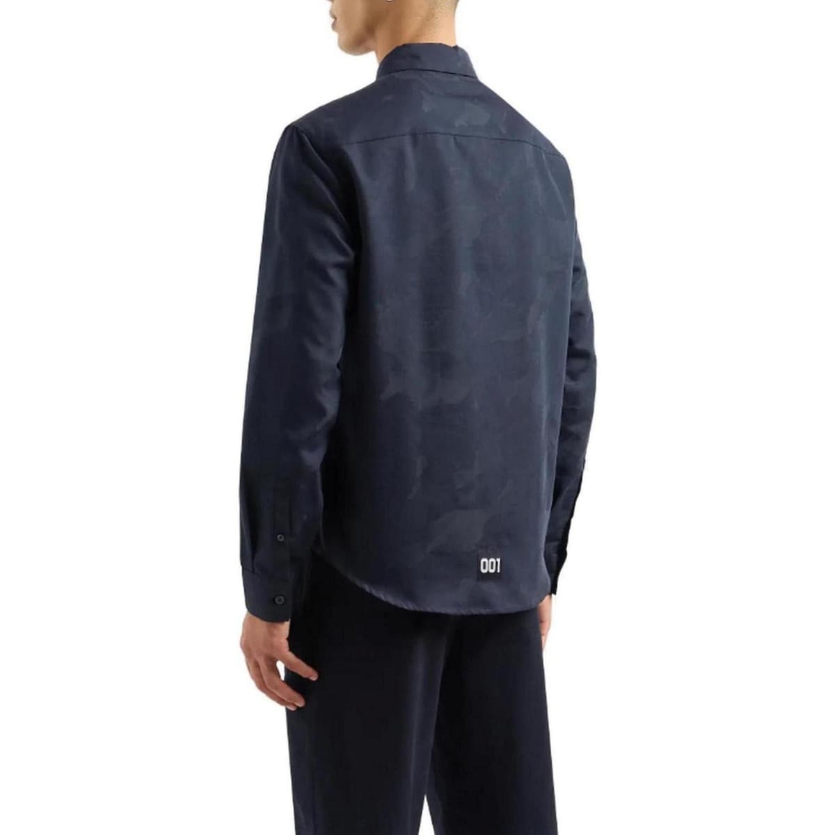 Men's Shirts EAX Blue