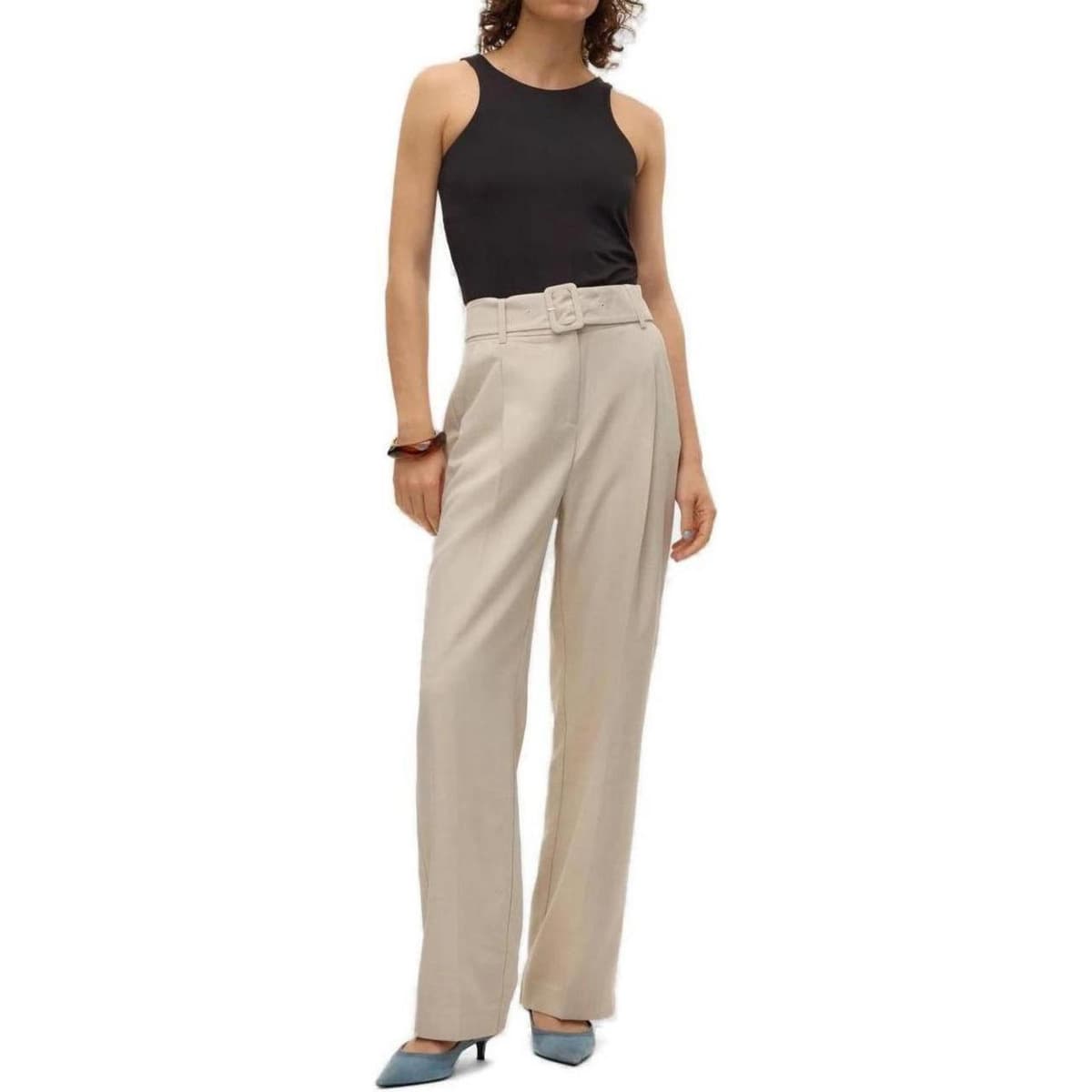 Women's Pants Vero Moda Gray