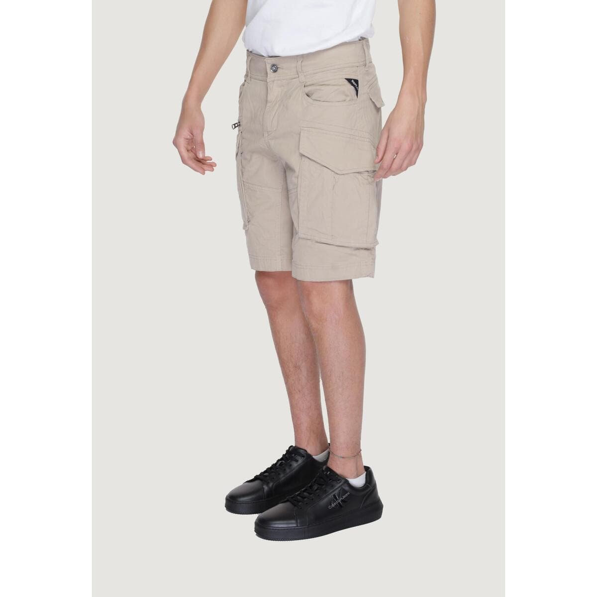 Men's Shorts Replay Beige