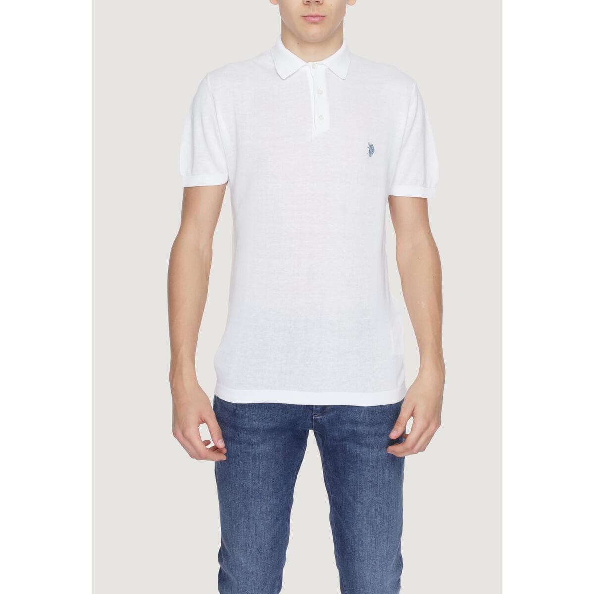 Men's Sweaters U.S Polo Assn. White