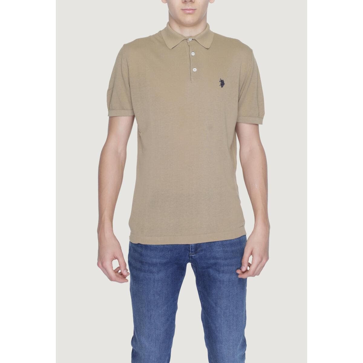 Men's Sweaters U.S Polo Assn. Beige