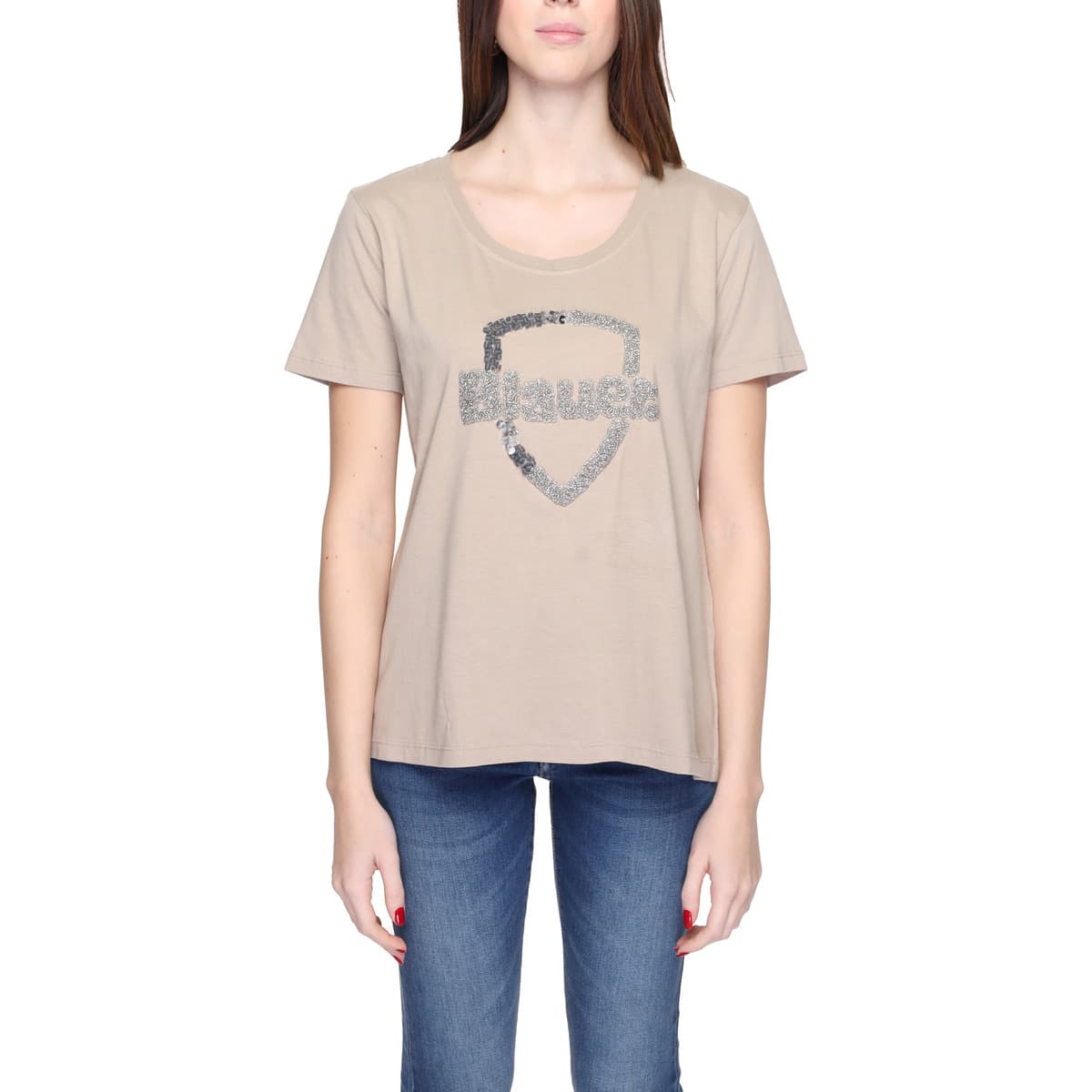 Women's T-Shirts Blauer Beige