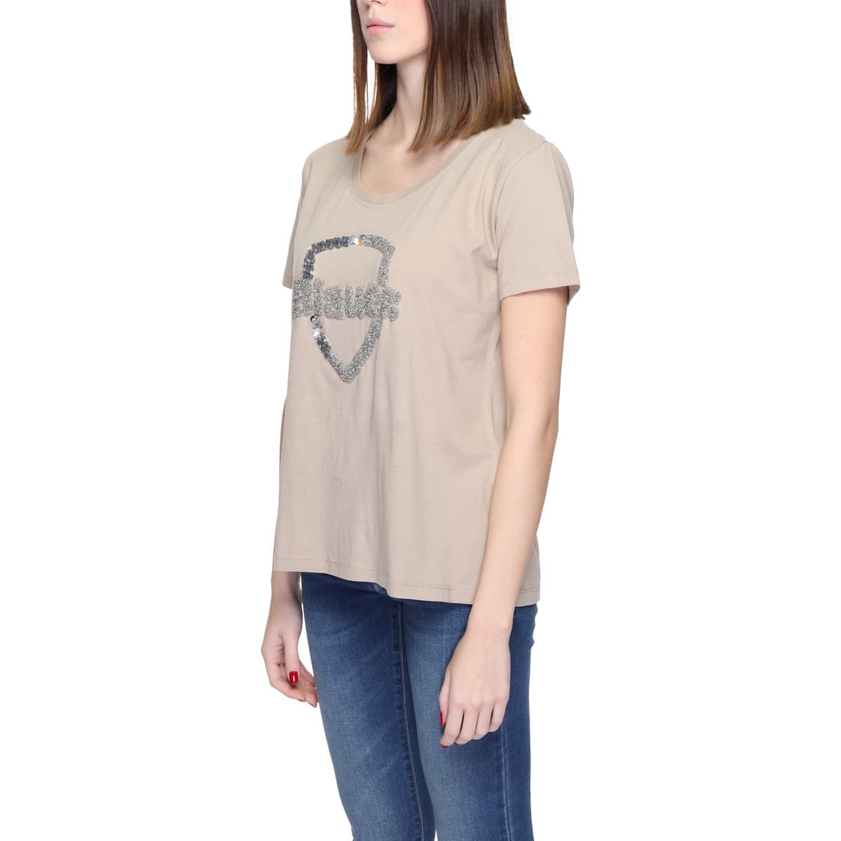 Women's T-Shirts Blauer Beige