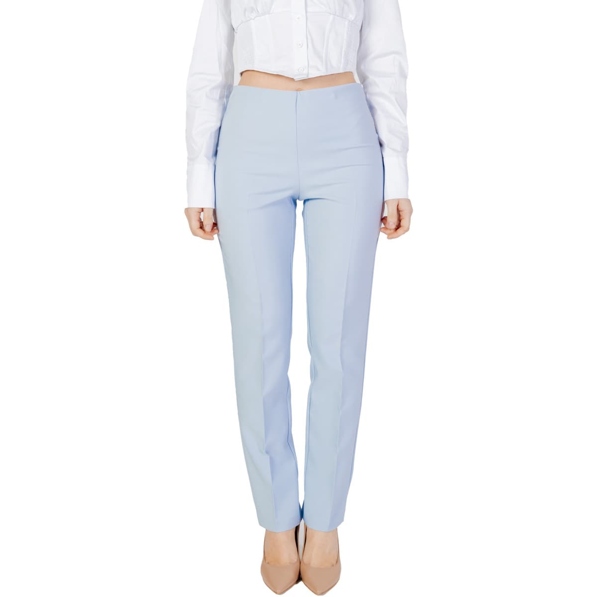 Women's Pants Sandro Ferrone Blue