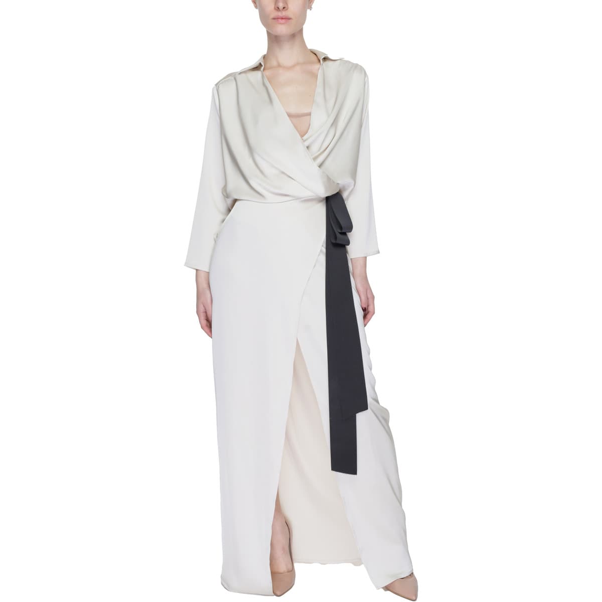 Women's Dresses Sandro Ferrone Beige