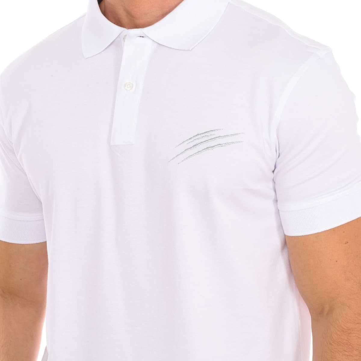Men's Polo Shirts Philipp Plein Sport White