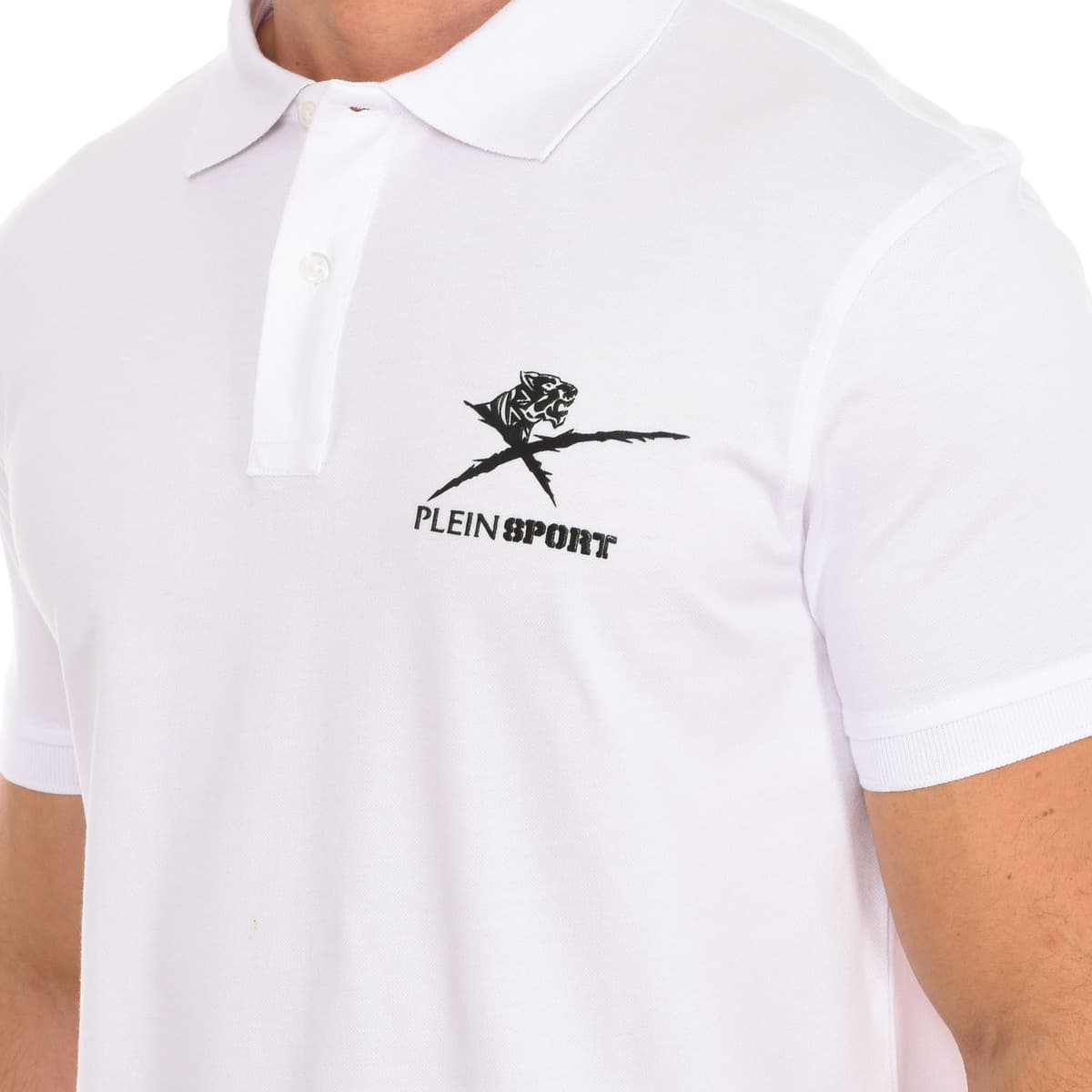 Men's Polo Shirts Philipp Plein Sport White