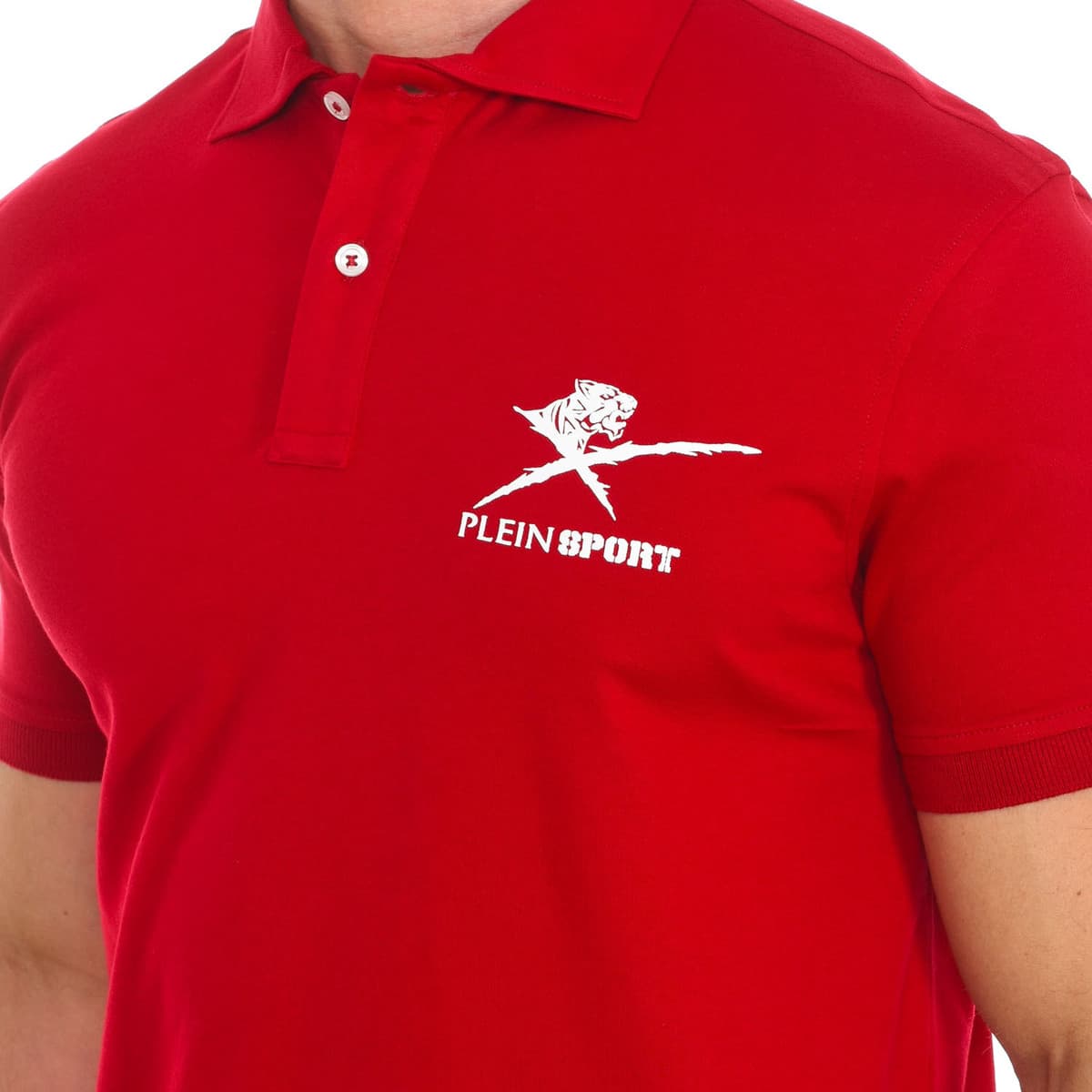 Men's Polo Shirts Philipp Plein Sport Red