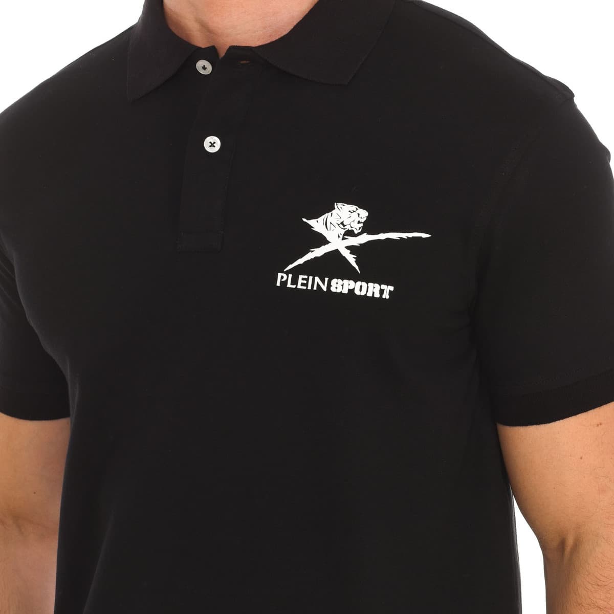 Men's Polo Shirts Philipp Plein Sport Black