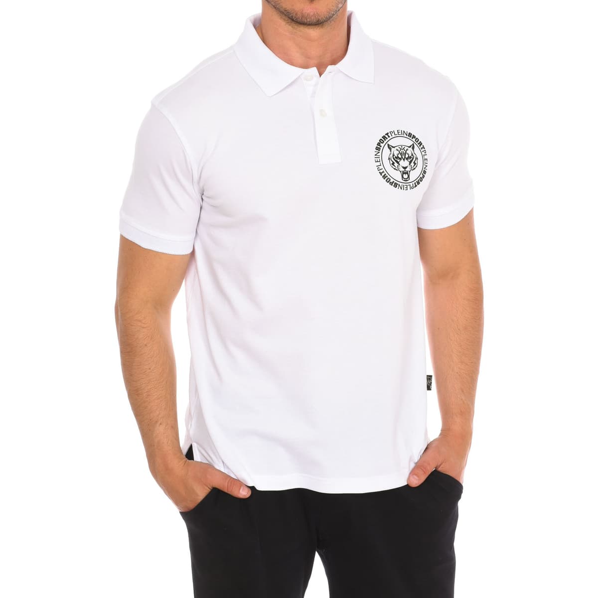 Men's Polo Shirts Philipp Plein Sport White
