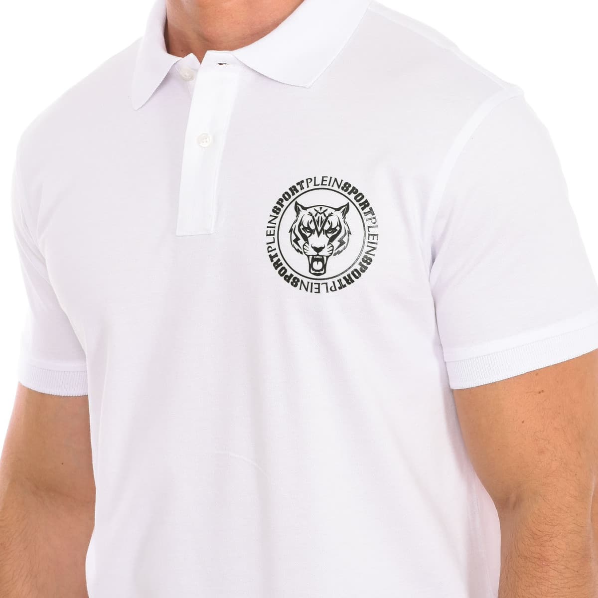 Men's Polo Shirts Philipp Plein Sport White