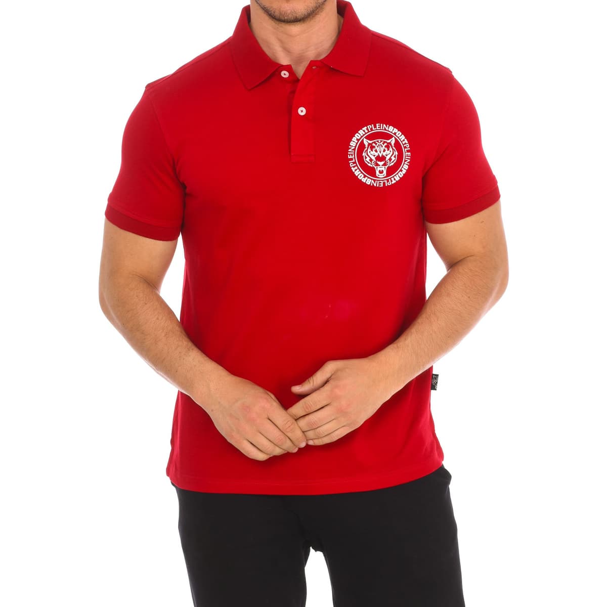 Men's Polo Shirts Philipp Plein Sport White