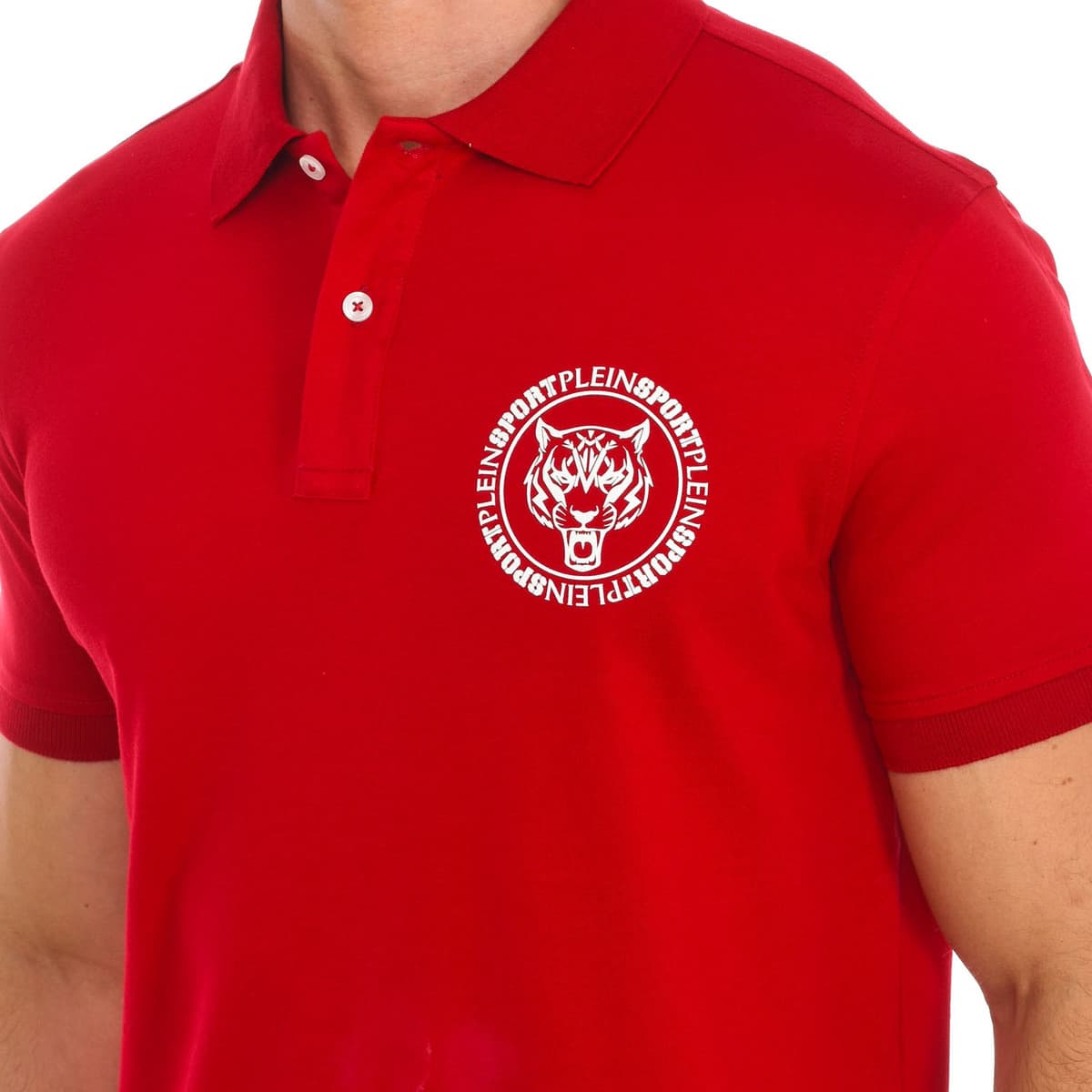 Men's Polo Shirts Philipp Plein Sport Red