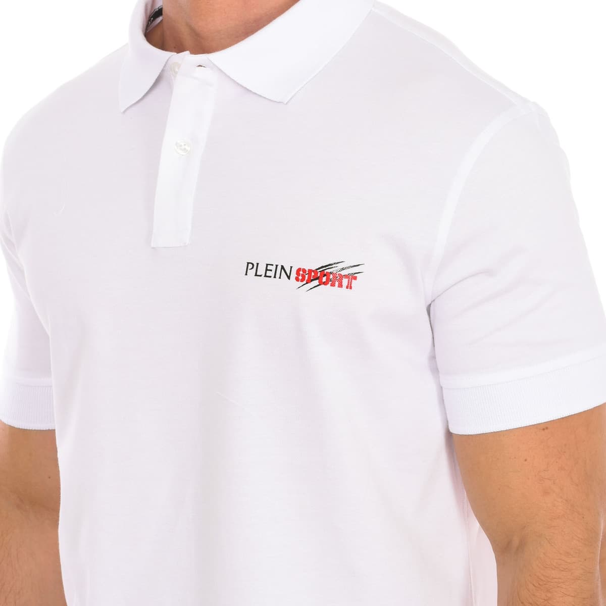 Men's Polo Shirts Philipp Plein Sport White