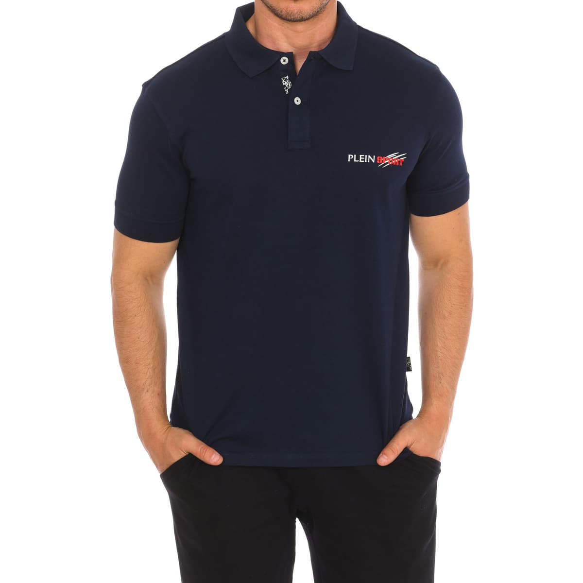Πόλο με κοντά μανίκια Philipp Plein Sport PIPS511-85