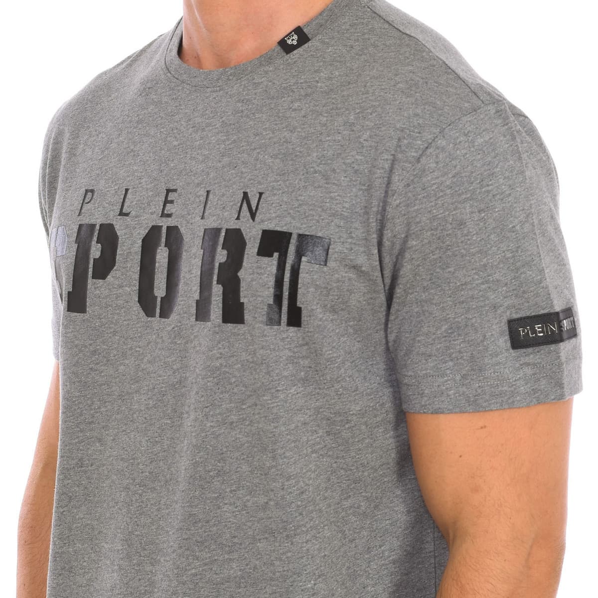 Men's T-Shirts Philipp Plein Sport Gray