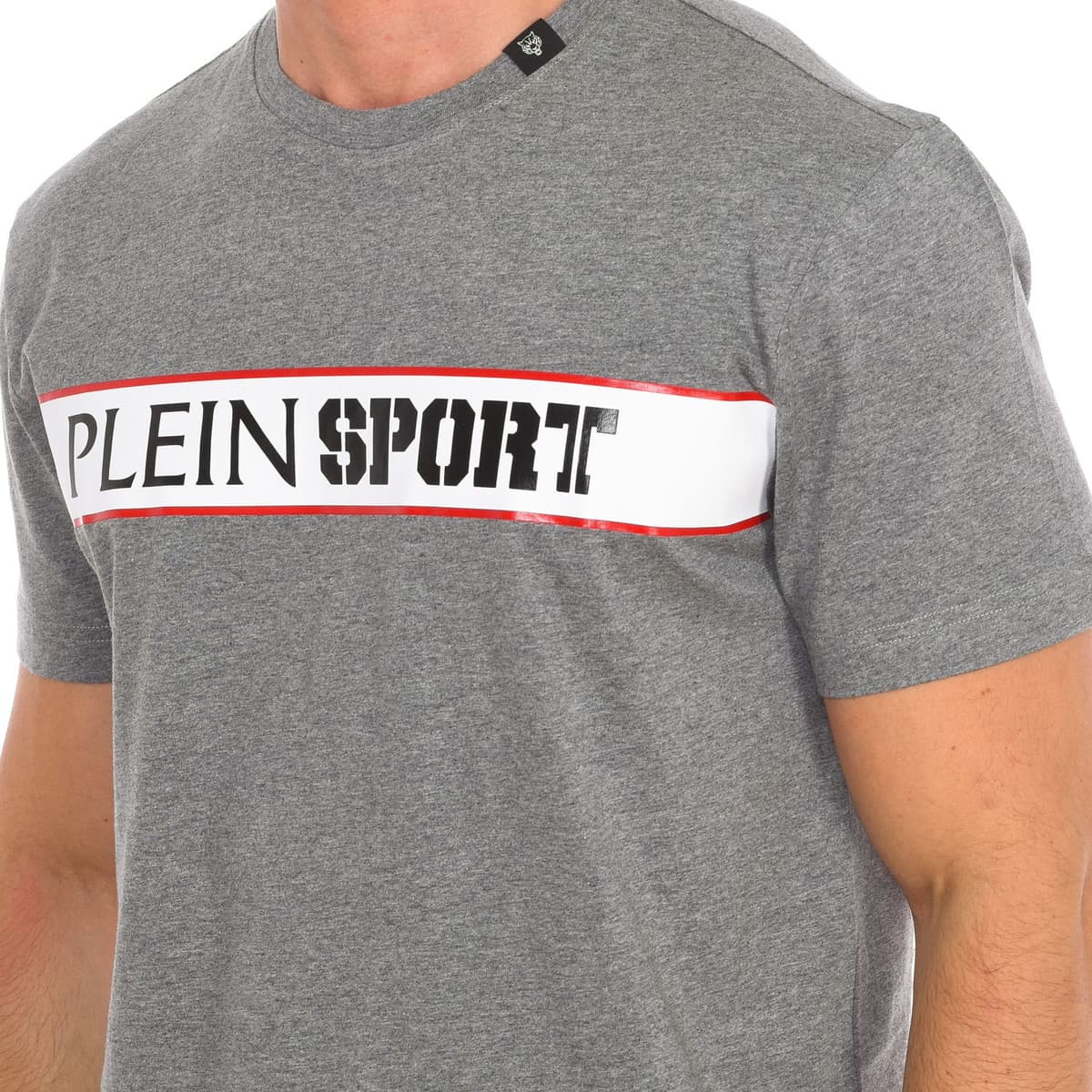 Men's T-Shirts Philipp Plein Sport Gray