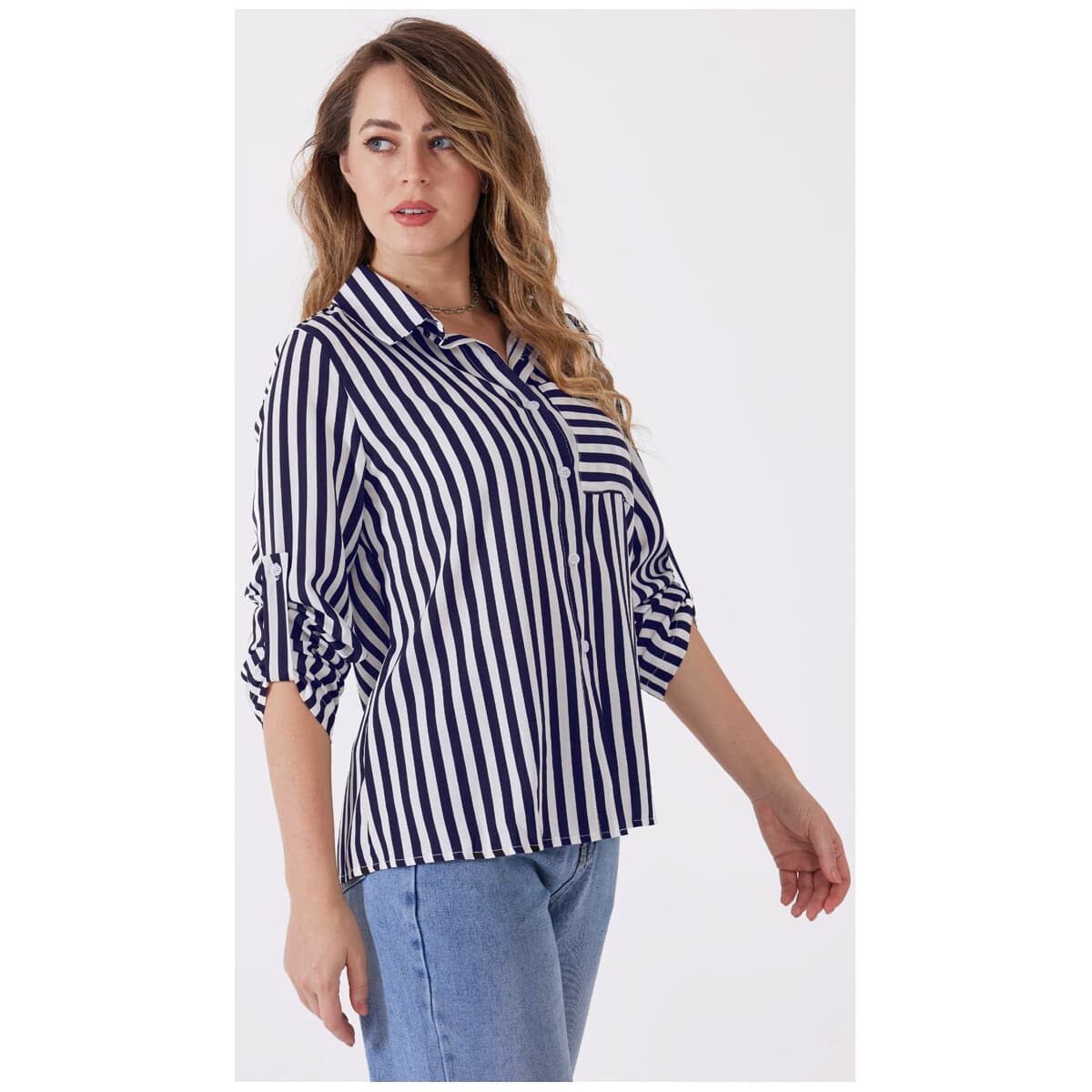 Women's Shirts La Modeuse Blue