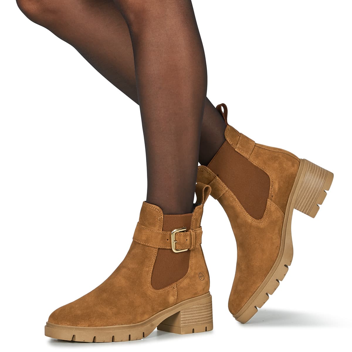 Women's Ankle Boots Tamaris Brown