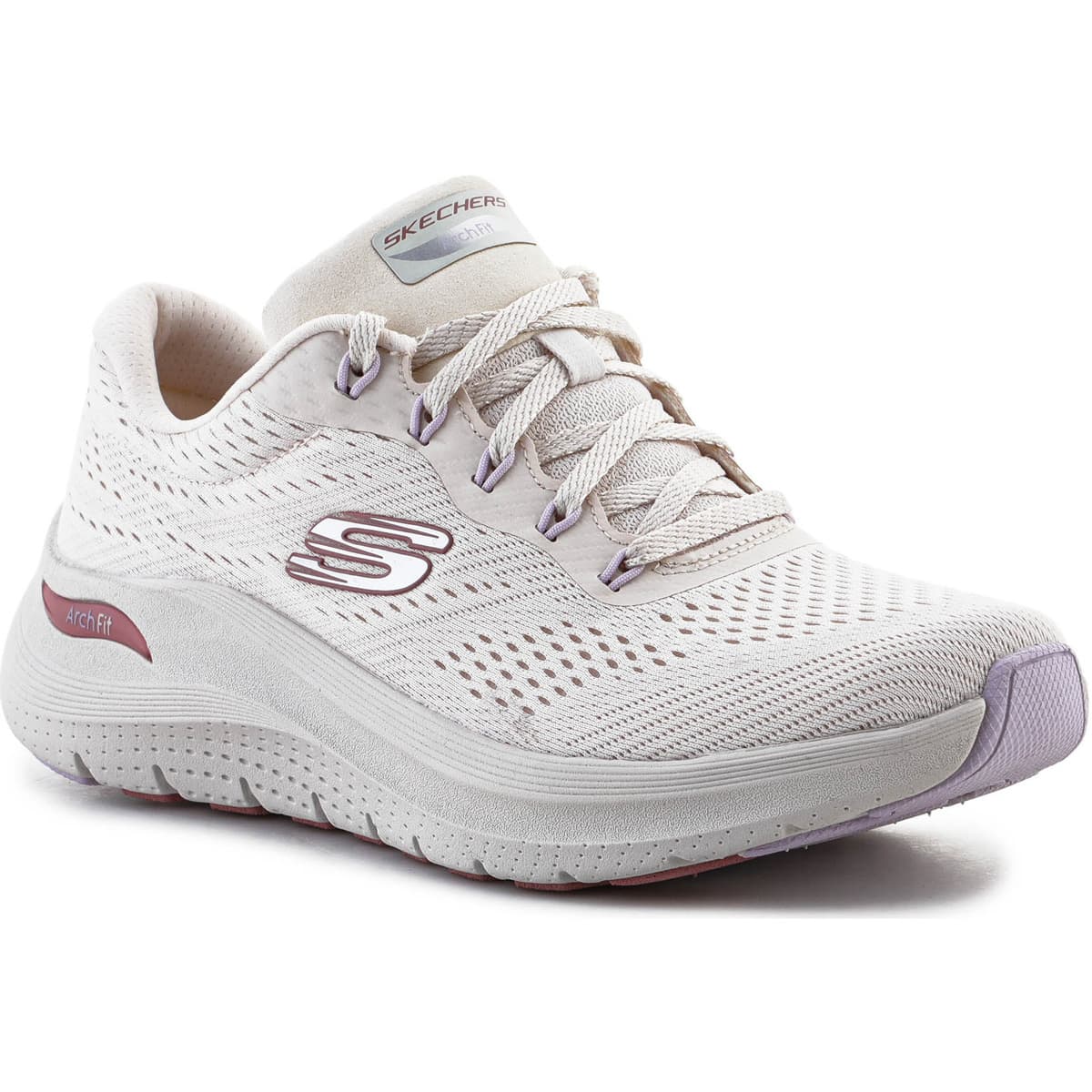 Women's Running Shoes Skechers Beige