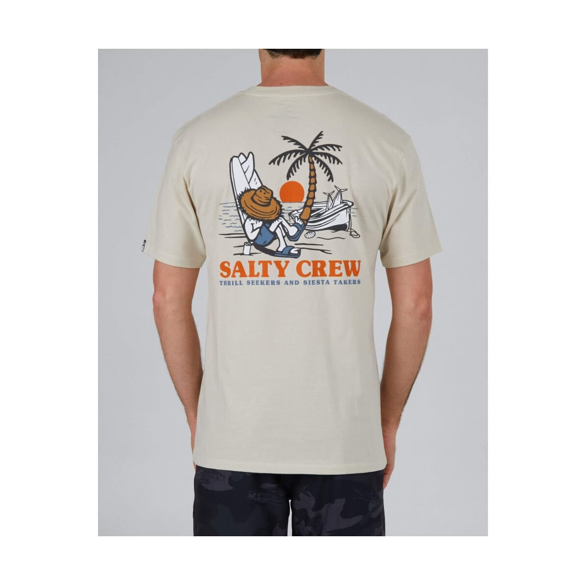 Men's T-Shirts Salty Crew Beige