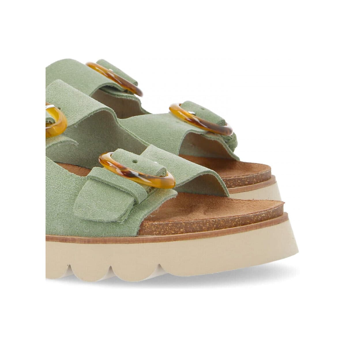 Women's Platforms No Name Green