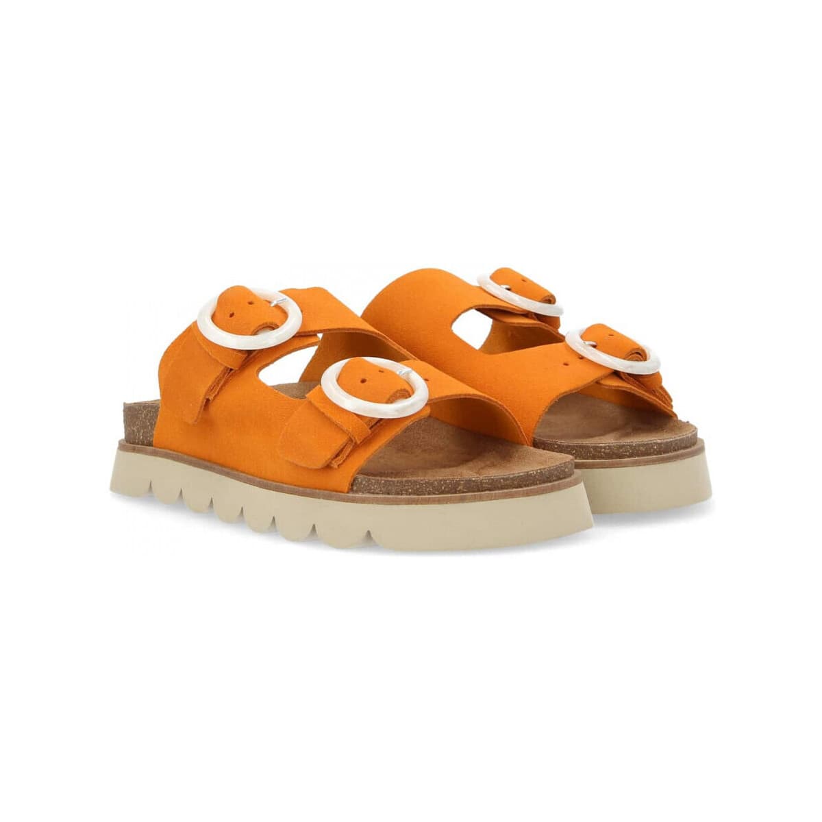 Women's Platforms No Name Orange