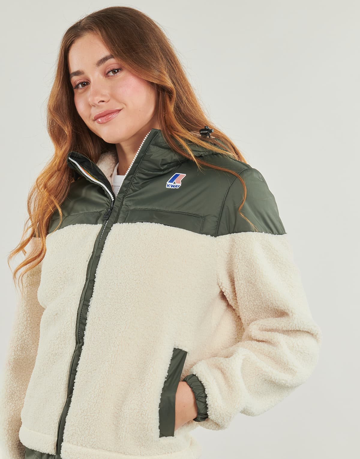Women's Jackets K-Way Beige