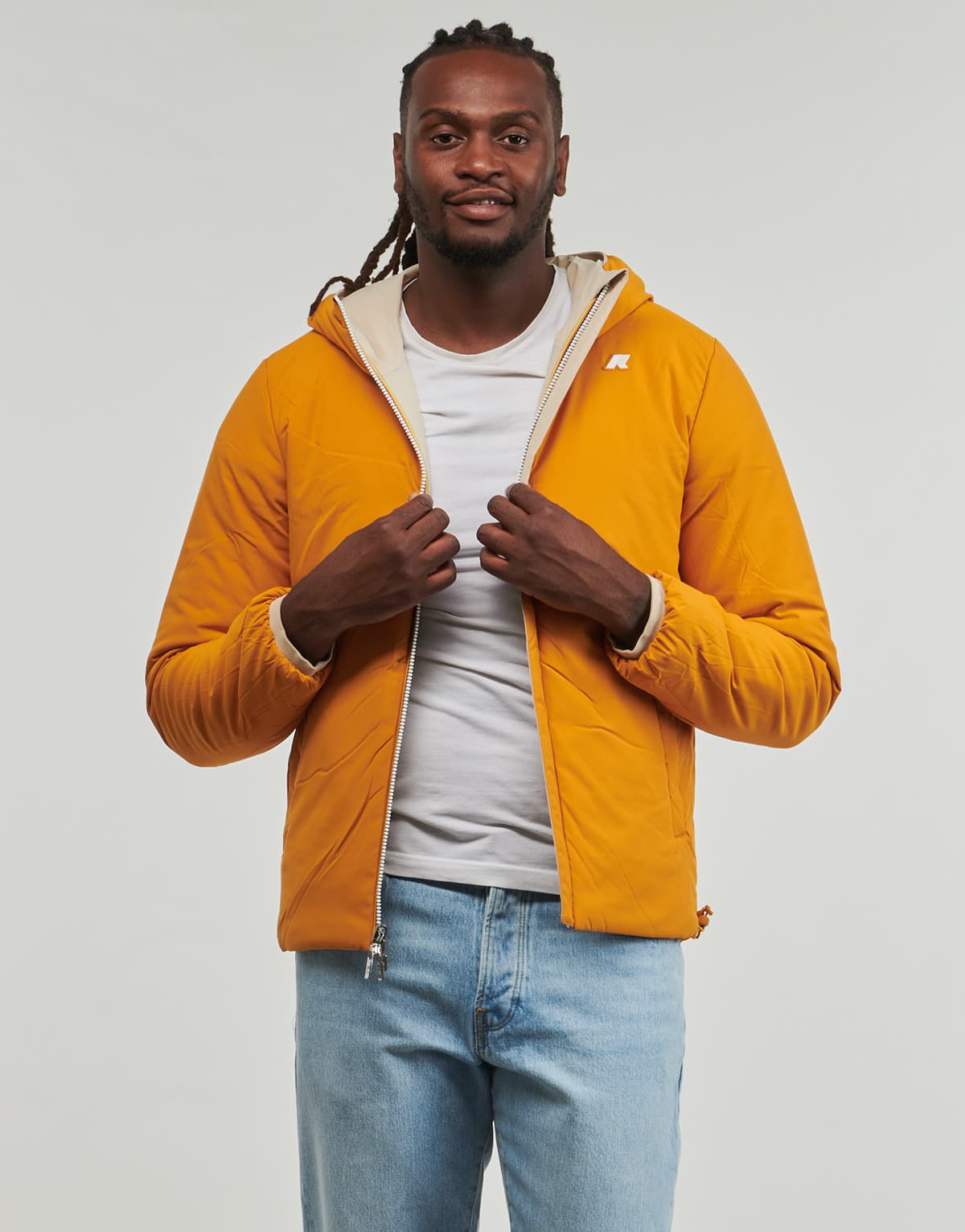 Men's Jackets K-Way Beige